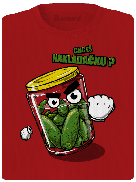 Nakladačka dámske športové tričko Red Mal