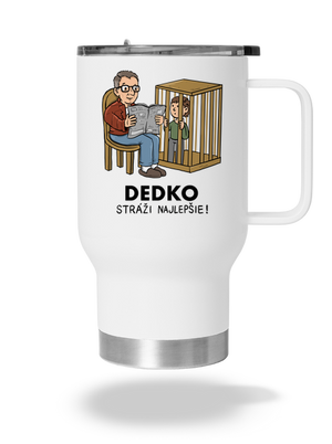 Dedko stráži najlepšie termohrnček White