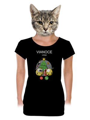 dámske tričko s lemom