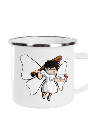 Zúbková víla plecháčik White