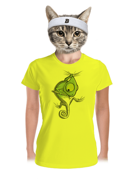 Zmizík dámske športové tričko Neon Yellow