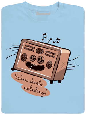 Skvele naladený detské tričko Sky Blue