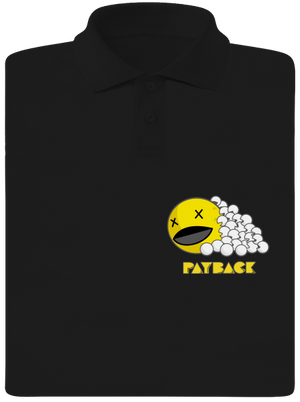 Payback pánska polokošeľa Black