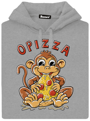 Opizza pánska mikina klokanka Light Melange