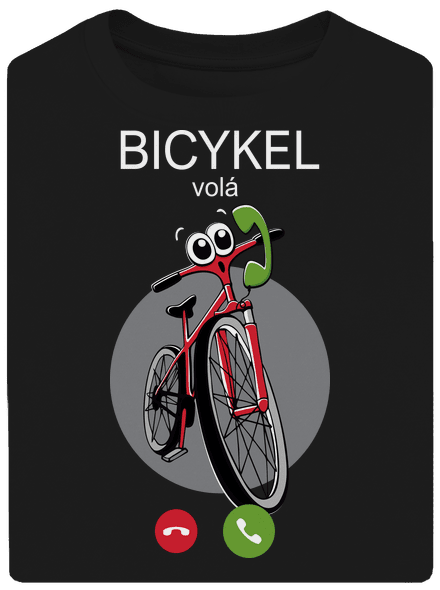 Bicykel volá unisex tričko oversized Black