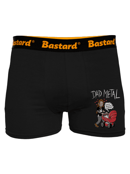 Dad metal boxerky Black