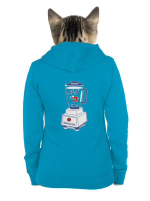 dámska mikina na zips