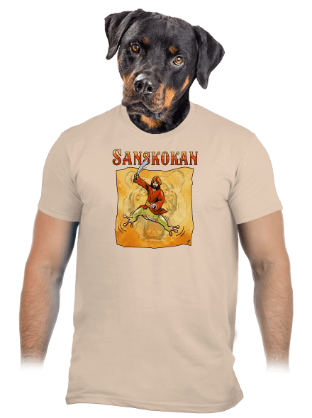 Sanskokan pánske tričko Sand