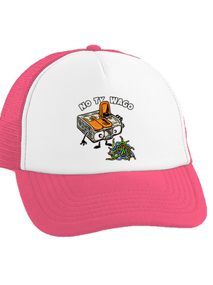 Wago svorka šiltovka truckerka Fluorescent Pink cap
