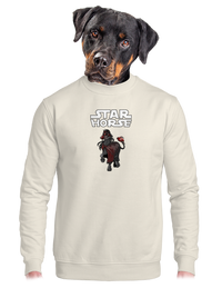 unisex mikina bez kapucne