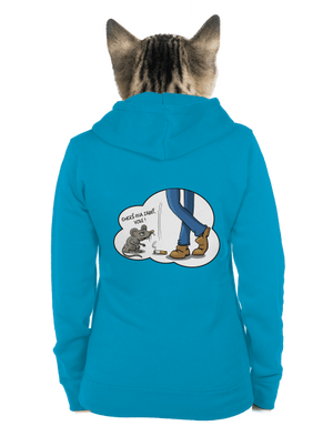 dámska mikina na zips