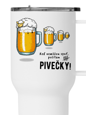 Pivečka termohrnček White