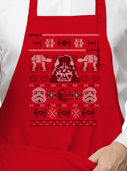 Vader na svetri zástera Red