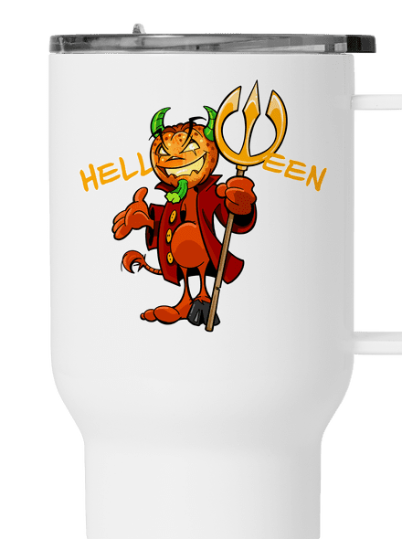 Helloween termohrnček White