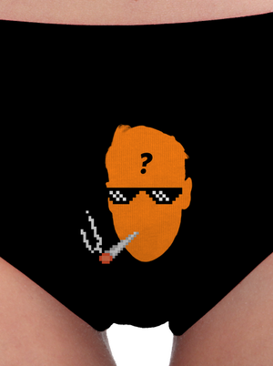 Thug life dámske nohavičky Black