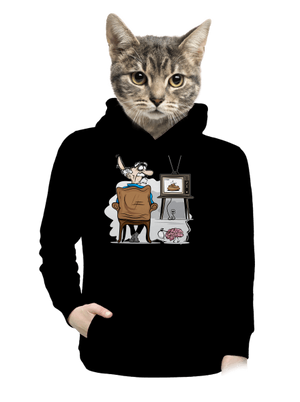 dámska mikina klokanka