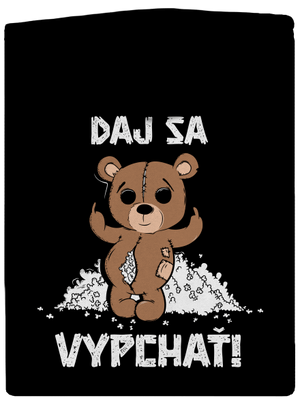 Jdi se vycpat dámska mikina na zips Black