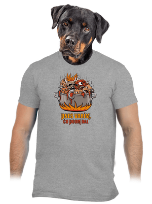 Čo Doom dal pánske tričko Sport Grey