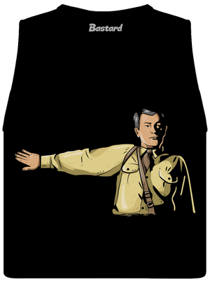 Volám sa dámske tielko voľné Black