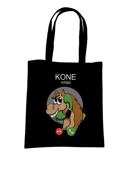Kone volajú taška Black