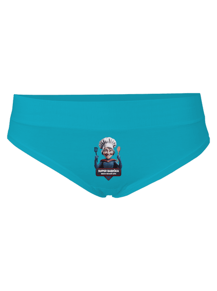 Super babička dámske nohavičky Turquoise
