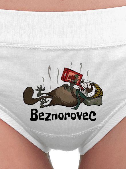 Beznorovec dámske nohavičky White