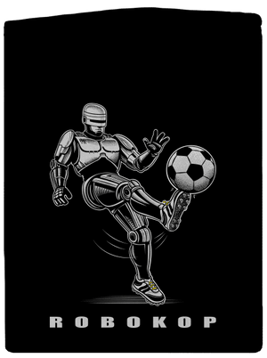 Robokop dámska mikina na zips Black