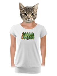 dámske tričko s lemom