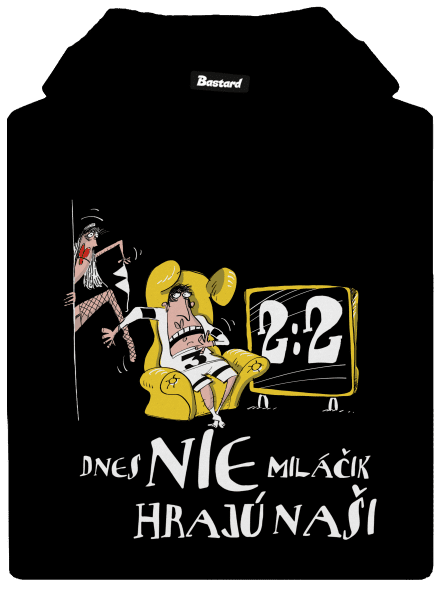 Hrajú naši dámska mikina klokanka Black