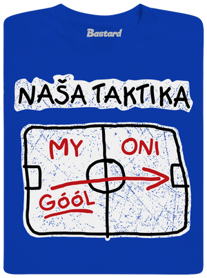 Naša taktika detské tričko Royal Blue