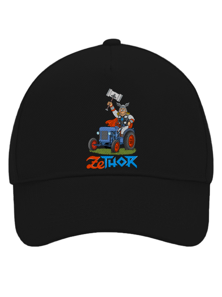 ZeThor šiltovka baseballka Black