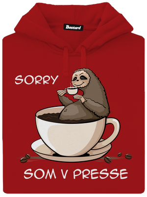 V presse dámska mikina klokanka Red Mal