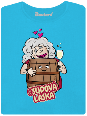 Osudová láska dámske tričko Blue Atol