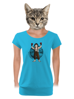 dámske tričko s lemom