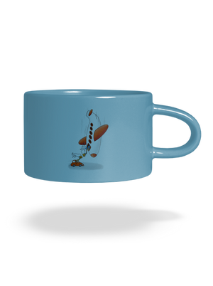 Sme si bližšie hrnček makronka Blue Macaron