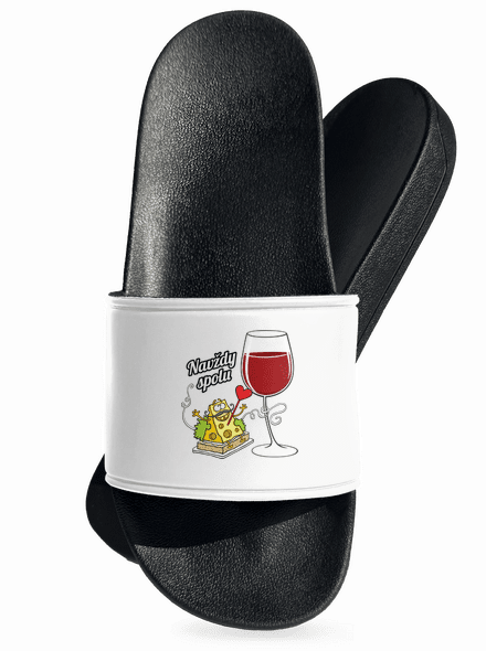 Navždy spolu šľapky White