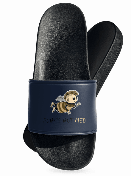 Punks Not Med šľapky Navy