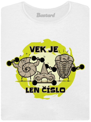 Vek je len číslo dámske tričko s lemom White