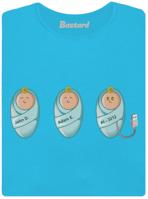 AI baby dámske tričko Blue Atol