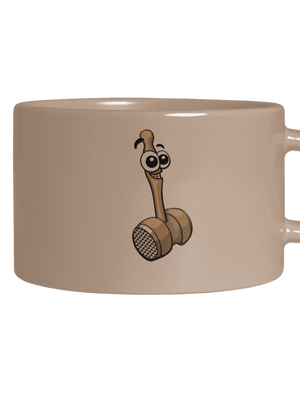 Chceš naklepať? hrnček makronka Brown Macaron