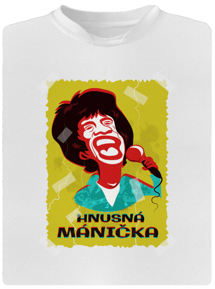 Mánička pánske športové tričko White