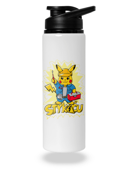 Stykaču flaša na vodu White