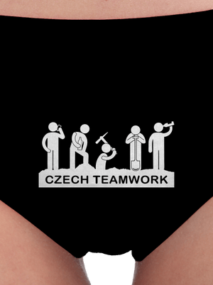 Czech Teamwork dámske nohavičky Black
