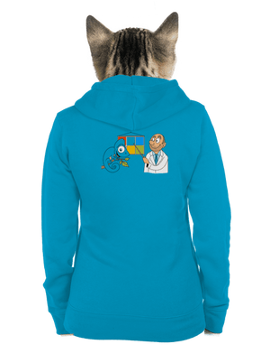 dámska mikina na zips