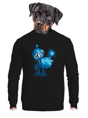 unisex mikina bez kapucne