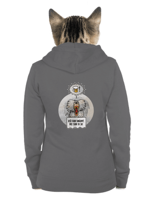 dámska mikina na zips