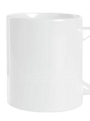 Kobra veľký hrnček White