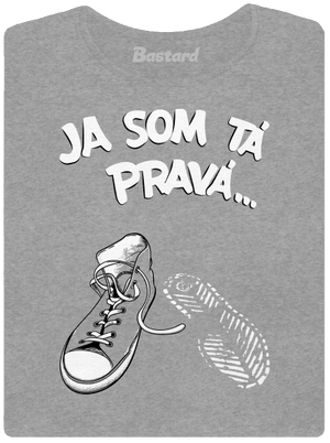 Hľadám tú pravú dámske tričko Dark Gray Melange