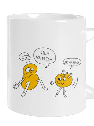 Opité zemiaky veľký hrnček White