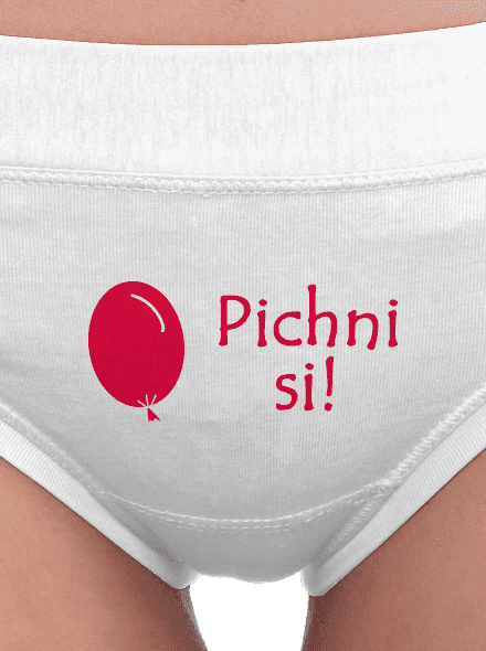 Píchni si dámske nohavičky White